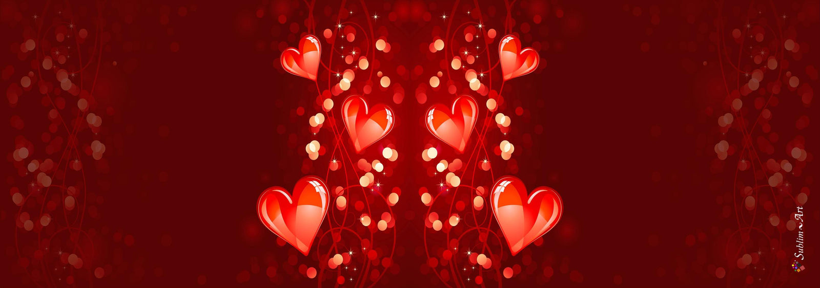 SUBLIMART: Love - Soy Wax Candle (Design #VAL07)