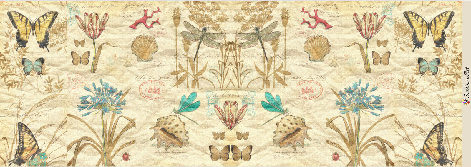 SUBLIMART: Vintage - Porcelain Soy Wax Candle (Design #VIN18)