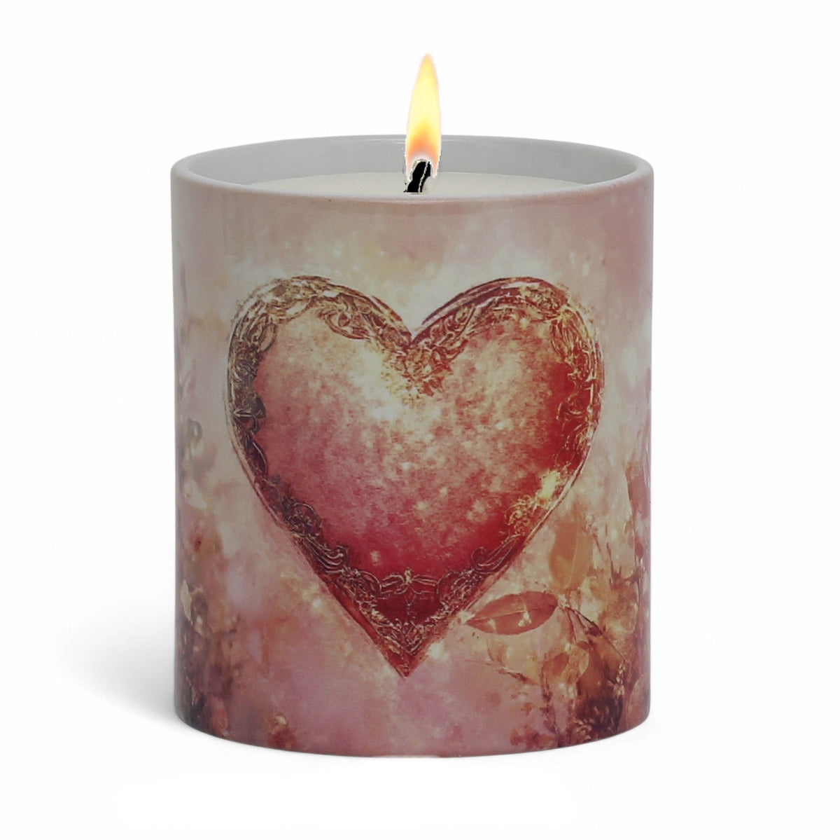 SUBLIMART: Love.ly - Soy Wax Candle &#39;Enchanting Pink Heart&#39;