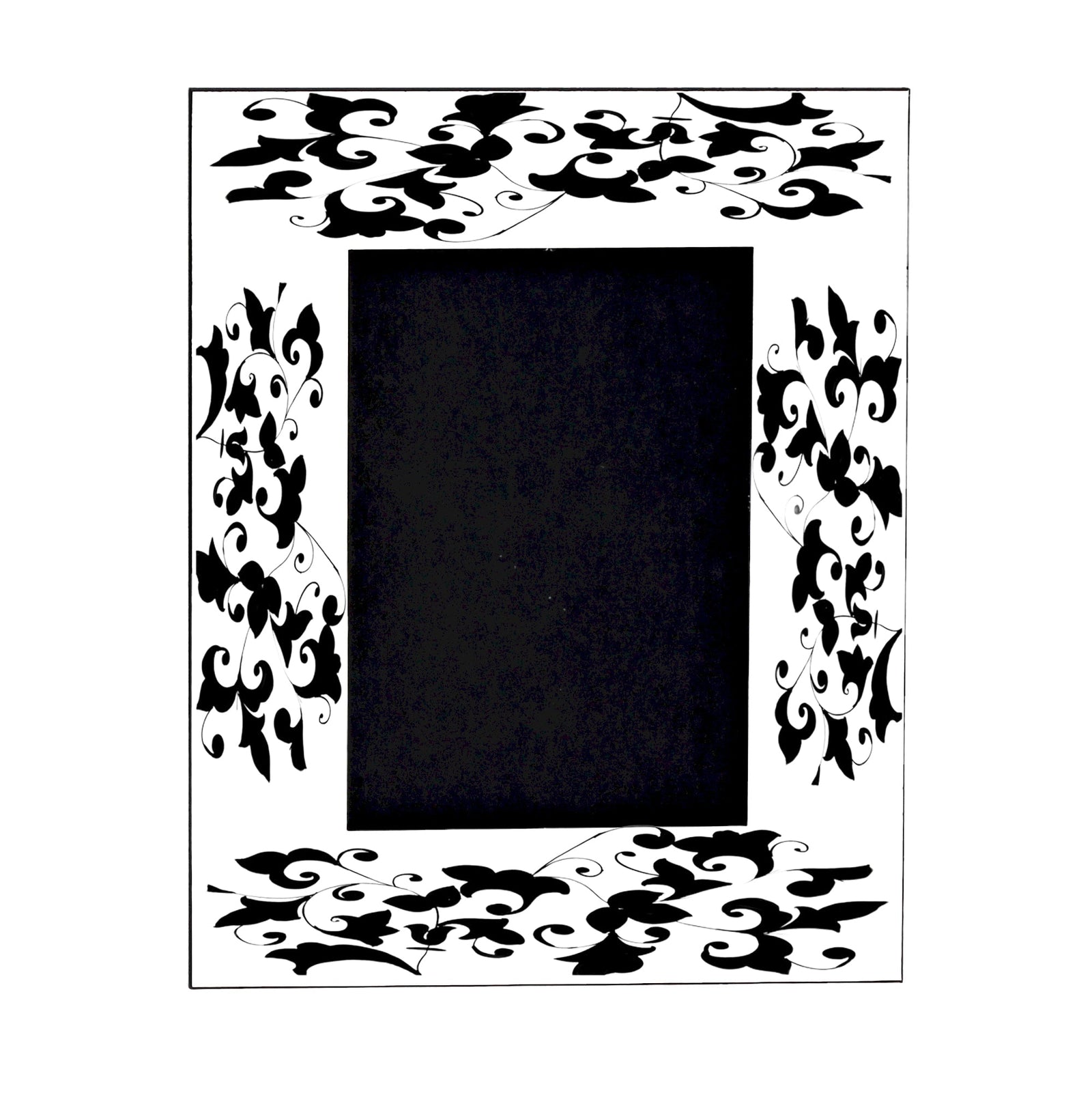 SUBLIMART: Picture Frame with glass cover for 5x7 photos - (Design #PF02)