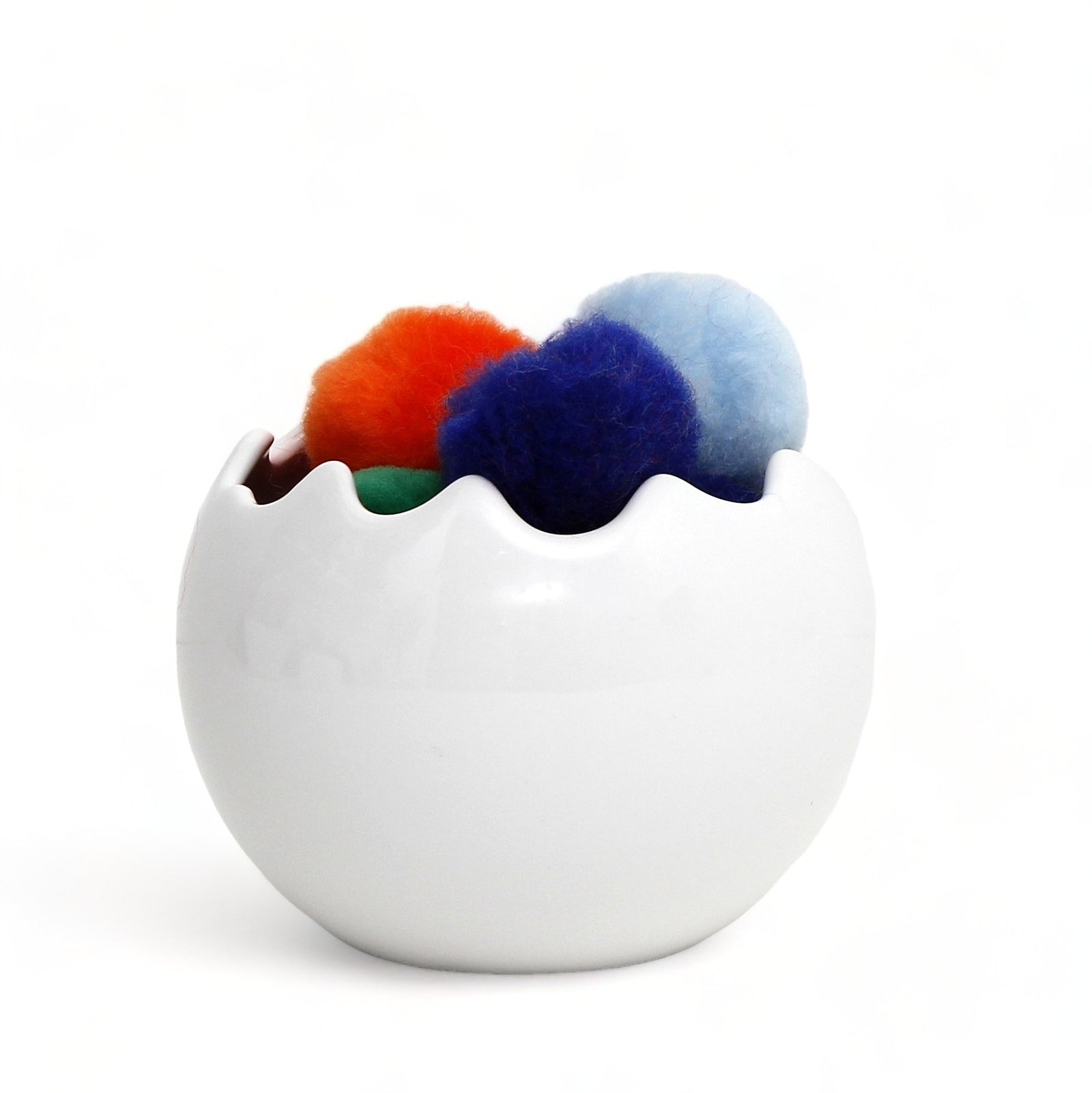 PURITY BOWL Sphera Bowl fluted rim pure White