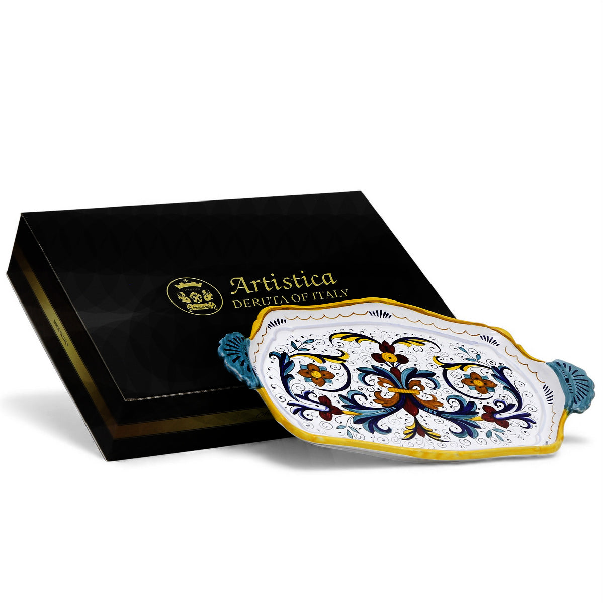 GIFT BOX: RICCO DERUTA DELUXE Scalloped Deluxe Tray