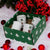 GIFT BOX CHRISTMAS: Green Gift Box with Deruta Giardino Mugs (Set of 4 pcs)