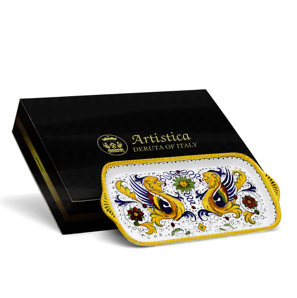 GIFT BOX: With RAFFAELLESCO DELUXE Rectangular Tray