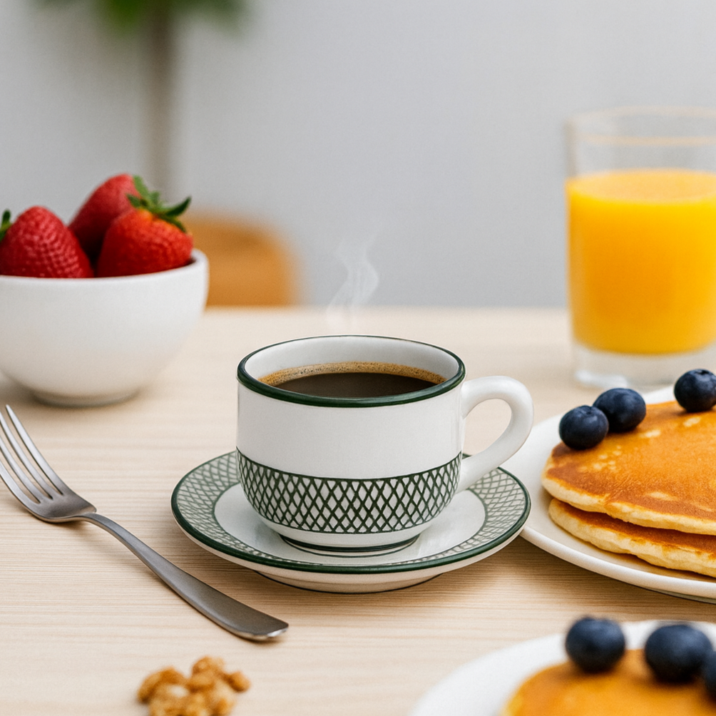 GIARDINO: Cup and Saucer Set