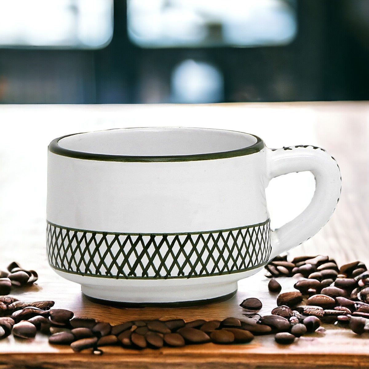 GIARDINO: Cappuccino/Tea/Coffee Cup (12 Oz) [R]