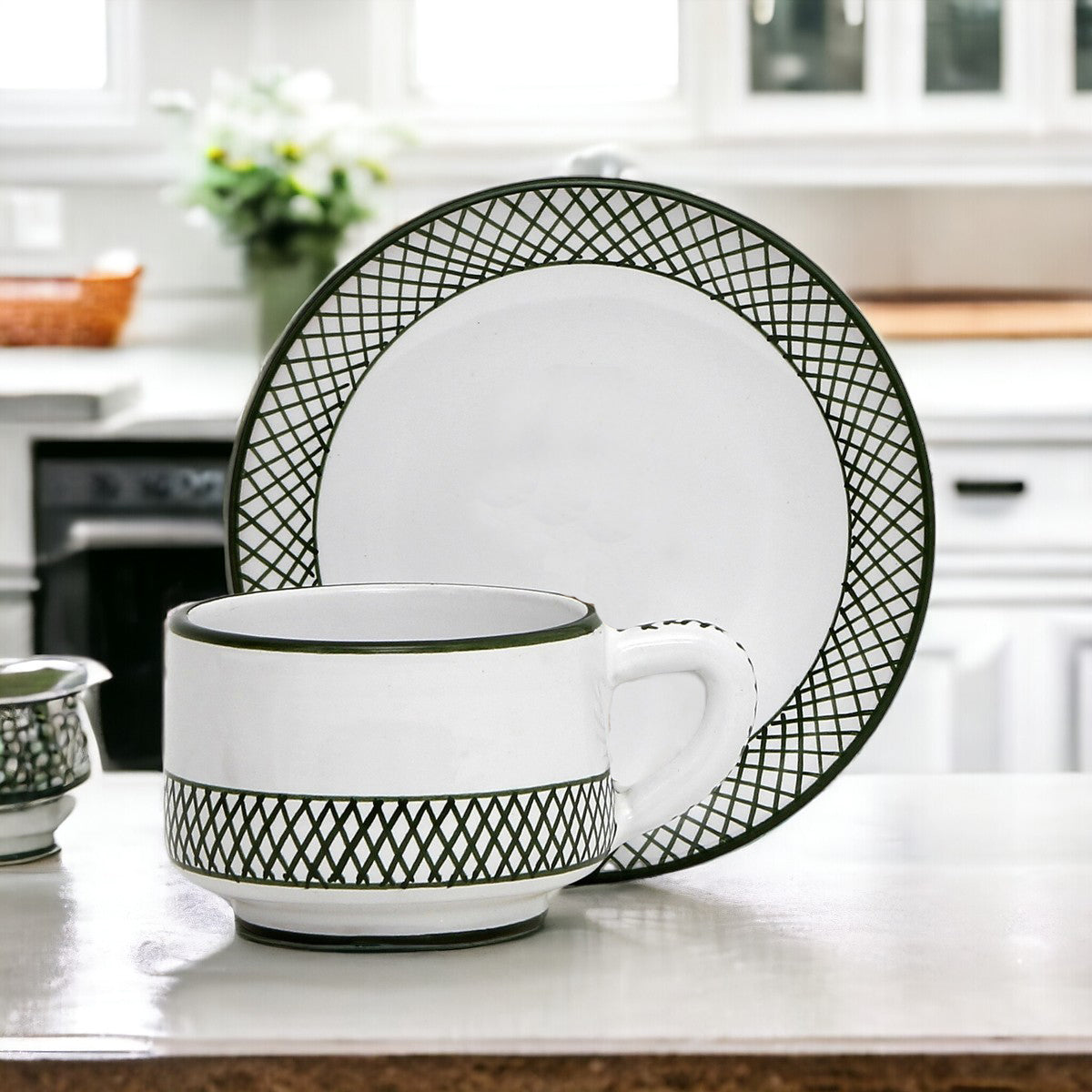 GIARDINO: Cup and Saucer Set