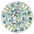 GIFT BOX: With Deruta Dinner Plate - GREEN ROOSTER design (4 Pcs)