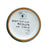 GIFT BOX: With authentic Deruta hand painted ceramic - LIMONCINI: 'THE BETTER HALF' SALT AND PEPPER SET WITH TRAY/SAUCER