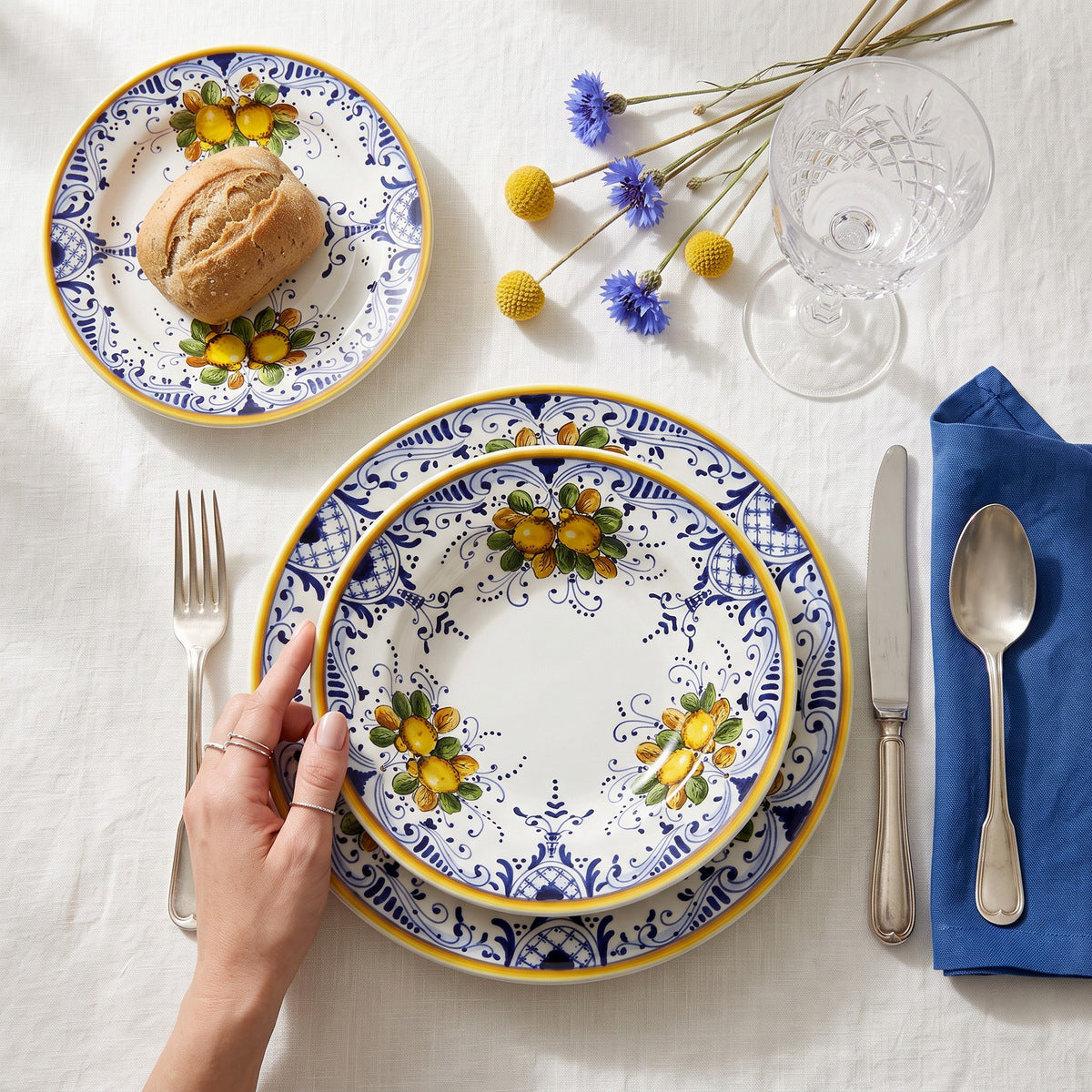 LIMONCINI: Three Pieces Place Setting