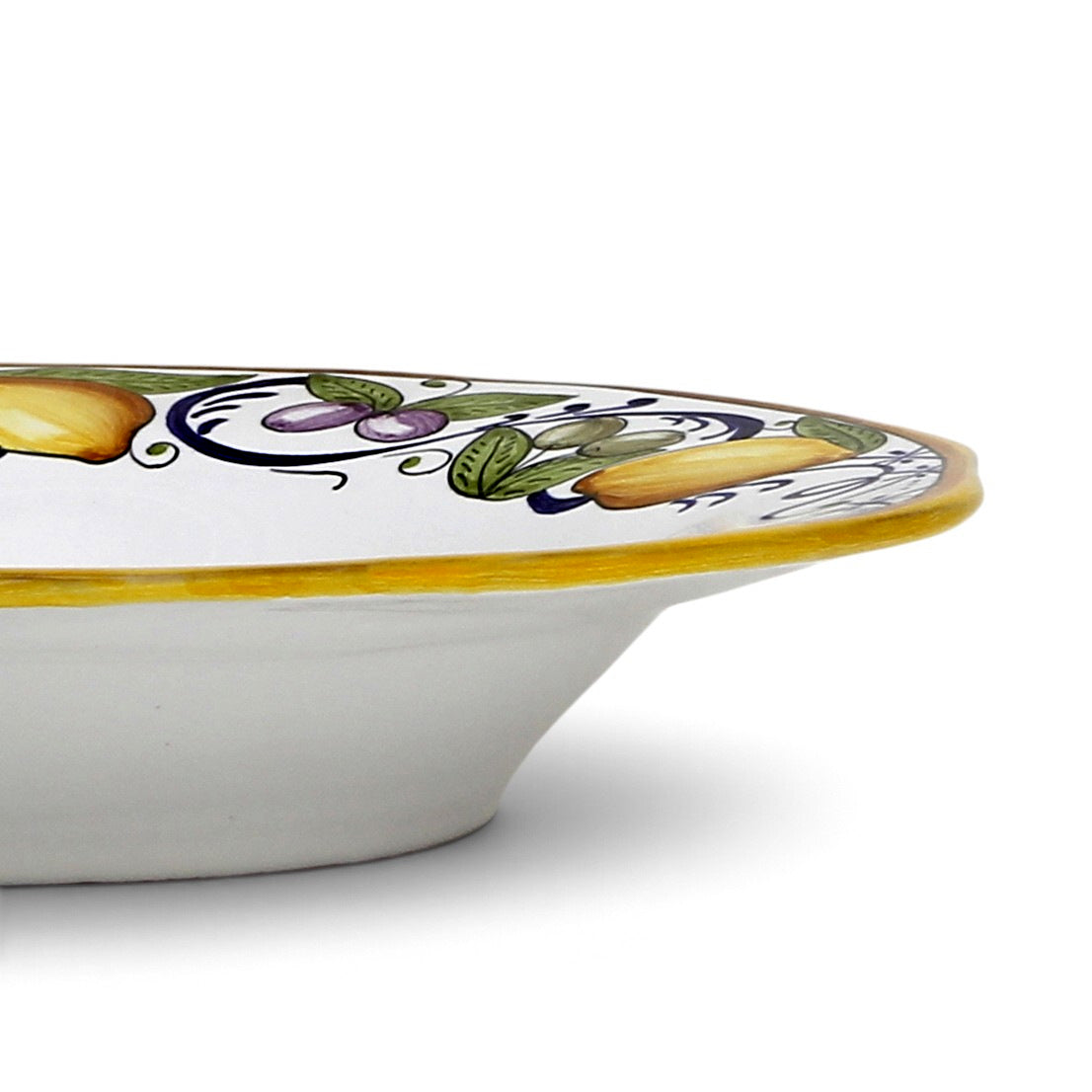 LIMONI POSITANO: Pasta/Soup rimmed plate