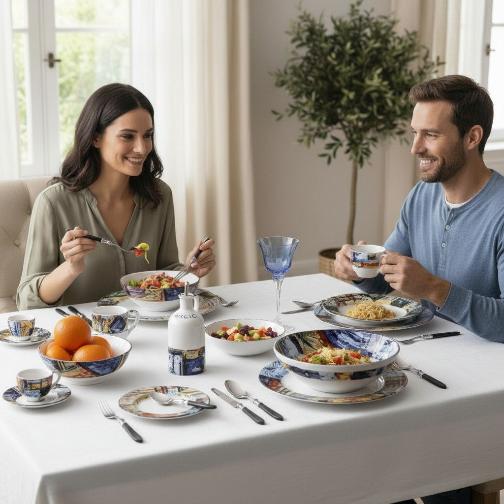 MODERNA: Salad Plate - Crisalide Design by L. Centinaro