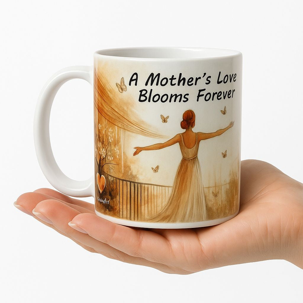 SUBLIMART: Mother's Day "Mother's Love Blooms Forever!" Bundle - Candle + Mug, by RC Designs