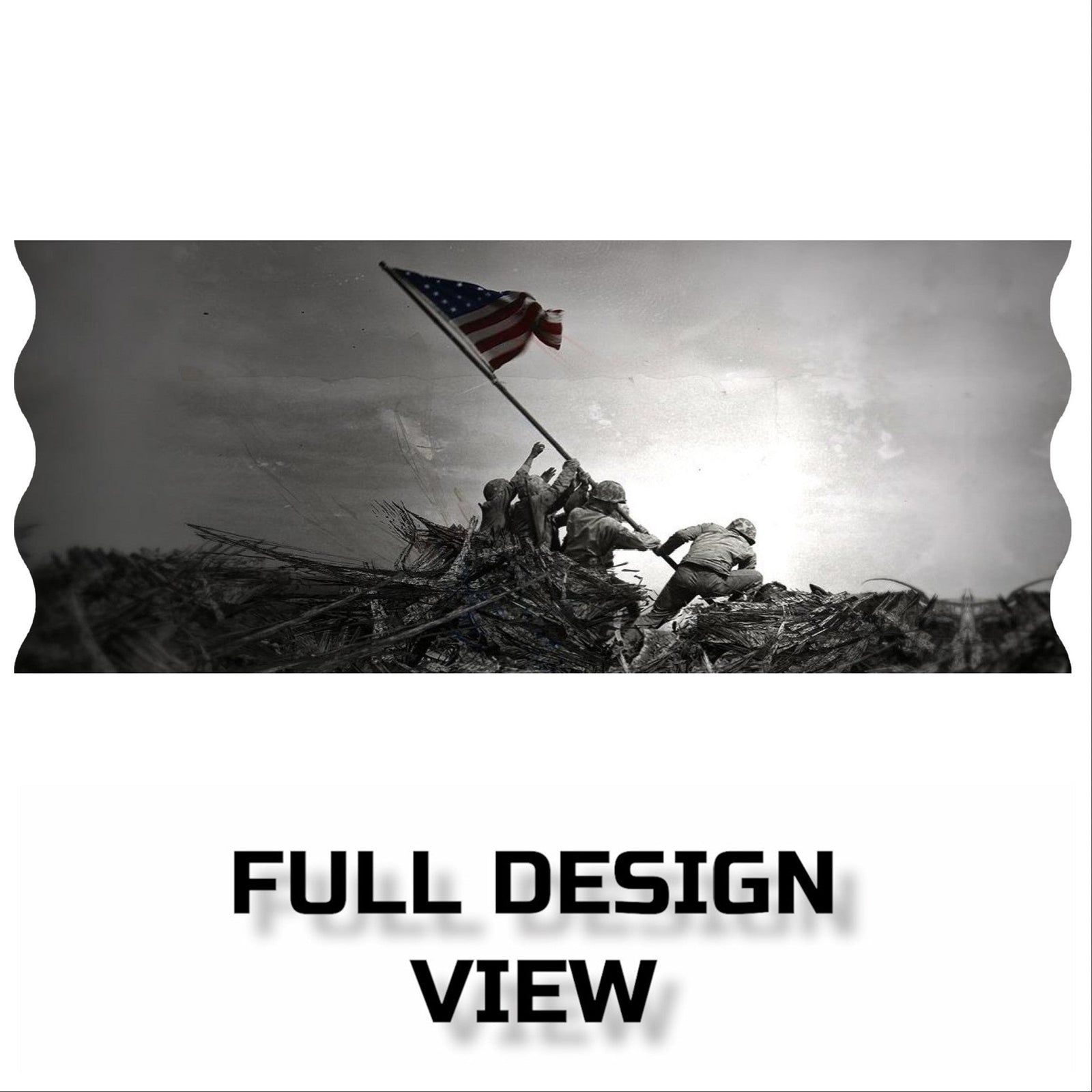 SUBLIMART: Patriotic Mug 'Now all together B&W' (Design 13) - Artistica.com