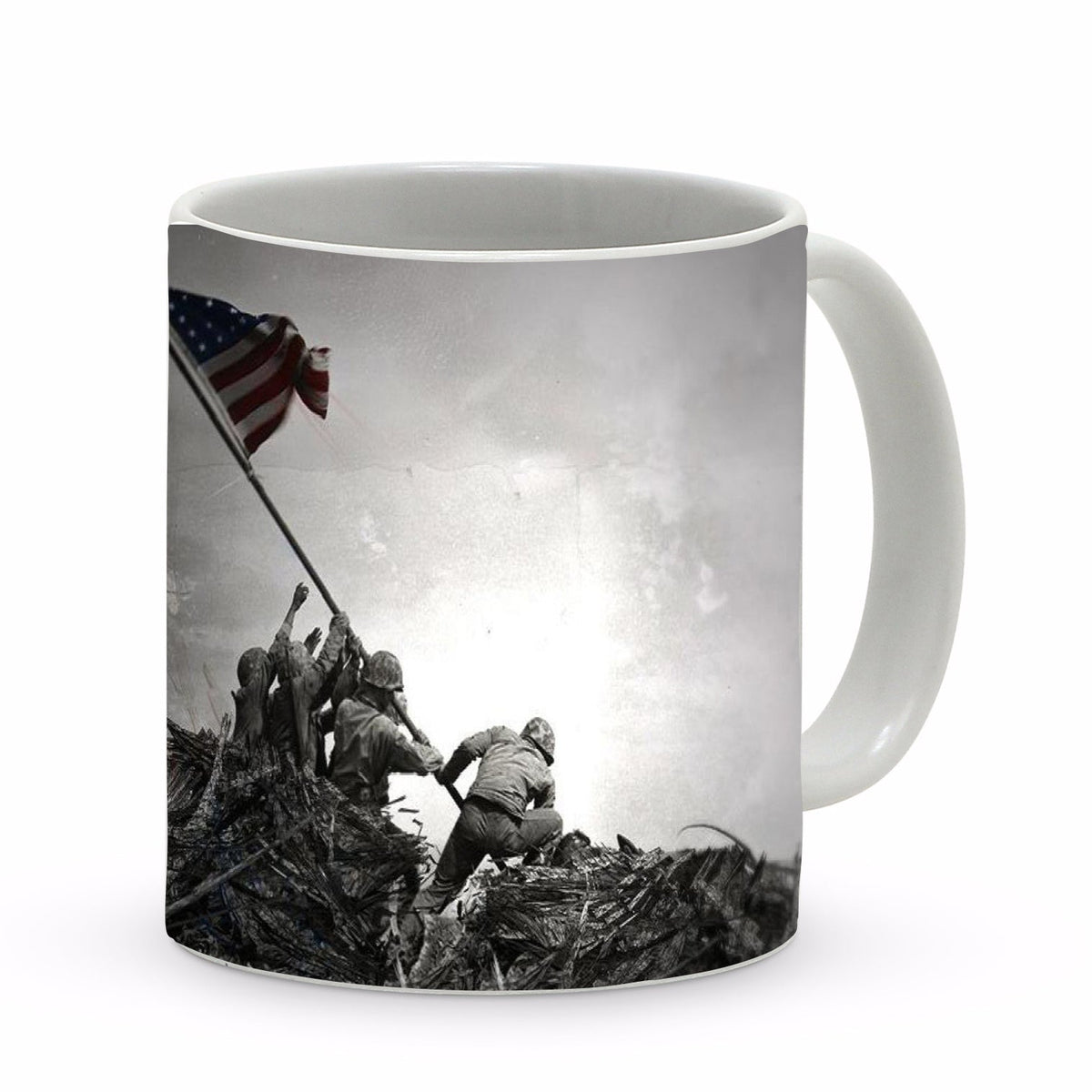 SUBLIMART: Patriotic Mug 'Now all together B&amp;W' (Design 13)