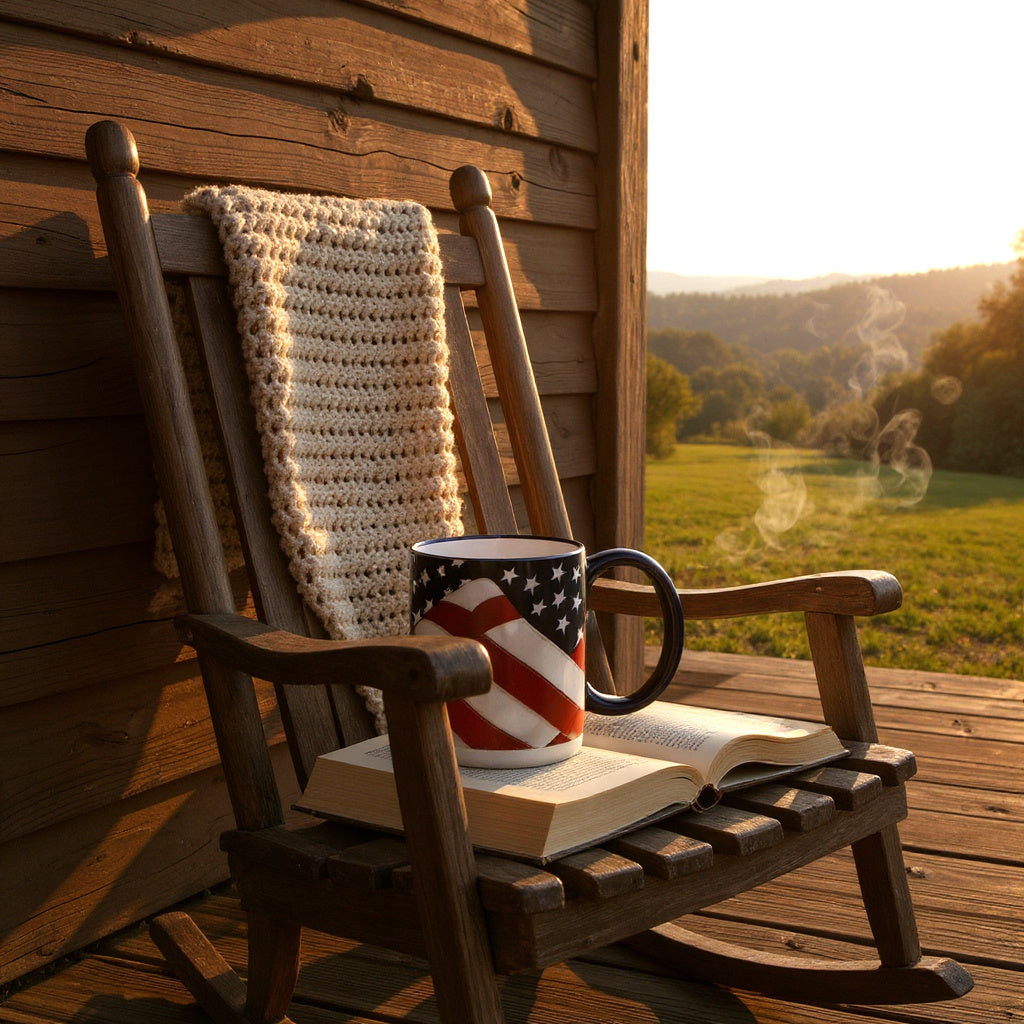 SUBLIMART: Patriotic Mug American Flag