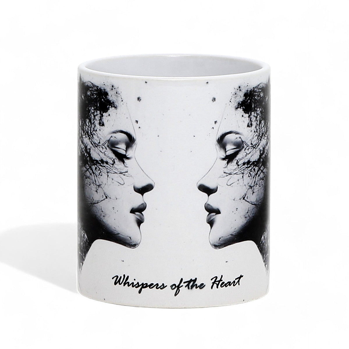 SUBLIMART: PASSIONE Ceramic Mug – "Whispers of the Heart"