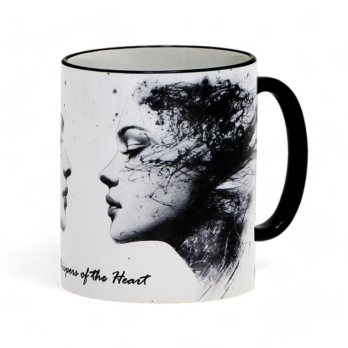 SUBLIMART: PASSIONE Ceramic Mug – &quot;Whispers of the Heart&quot;