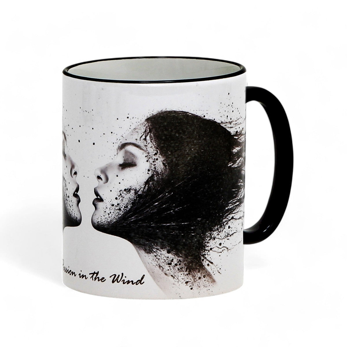 SUBLIMART: PASSIONE Ceramic Mug – &quot;Passion in the Wind&quot;