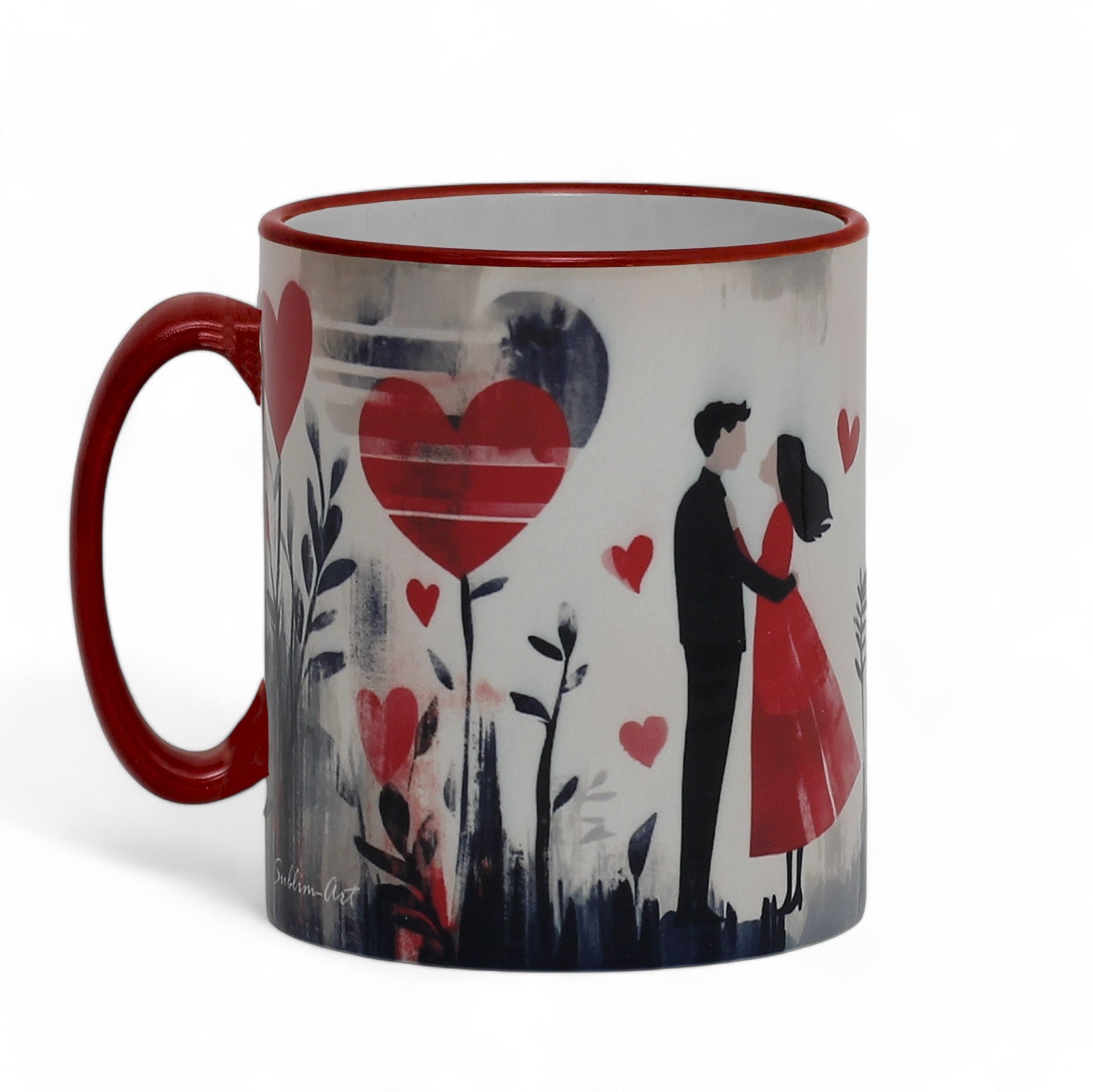 SUBLIMART: LOVE.ly Ceramic Mug – "The LOVE.ly Garden"