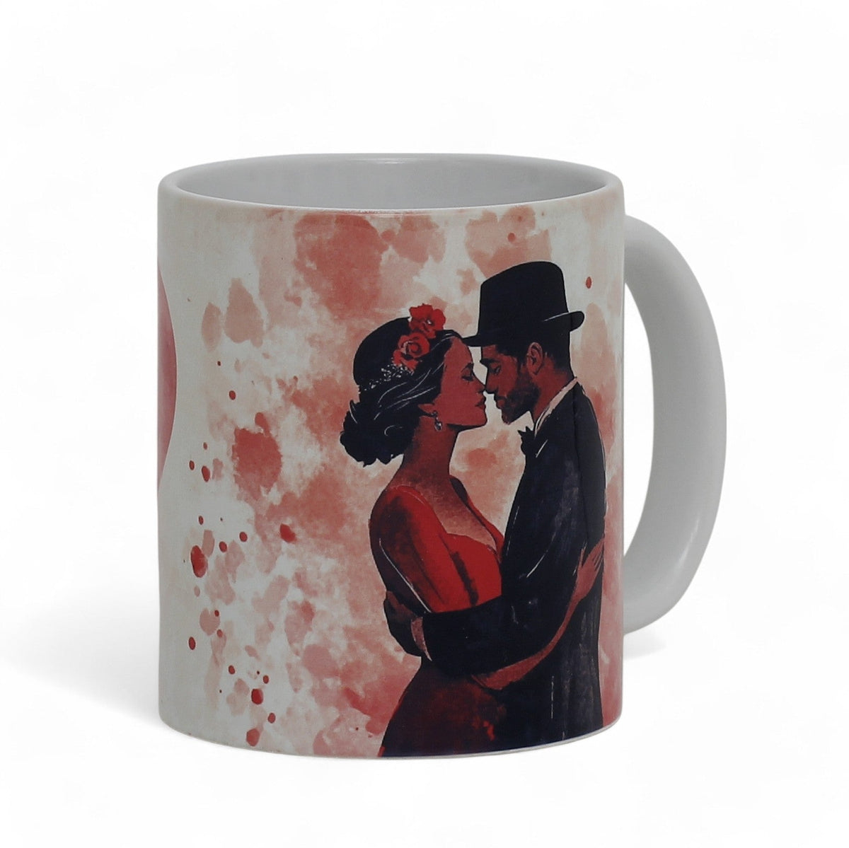 SUBLIMART: LOVE.ly Ceramic Mug "Love embrace knows no bounds"