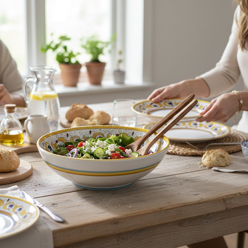 PERUGINO DERUTA: Serving Pasta/Salad Bowl