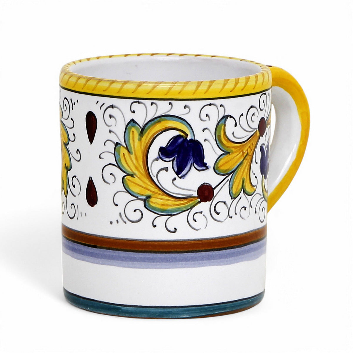 PERUGINO DERUTA: 4 Pieces Dinnerware Place Setting