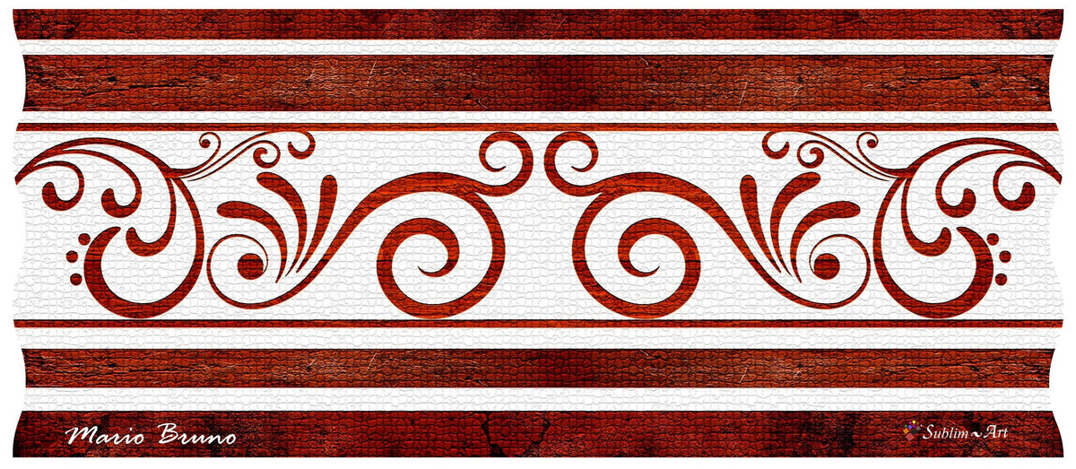 SUBLIMART: Ricco Italia Tumbler Maroon - by Mario Bruno (Design 6393)