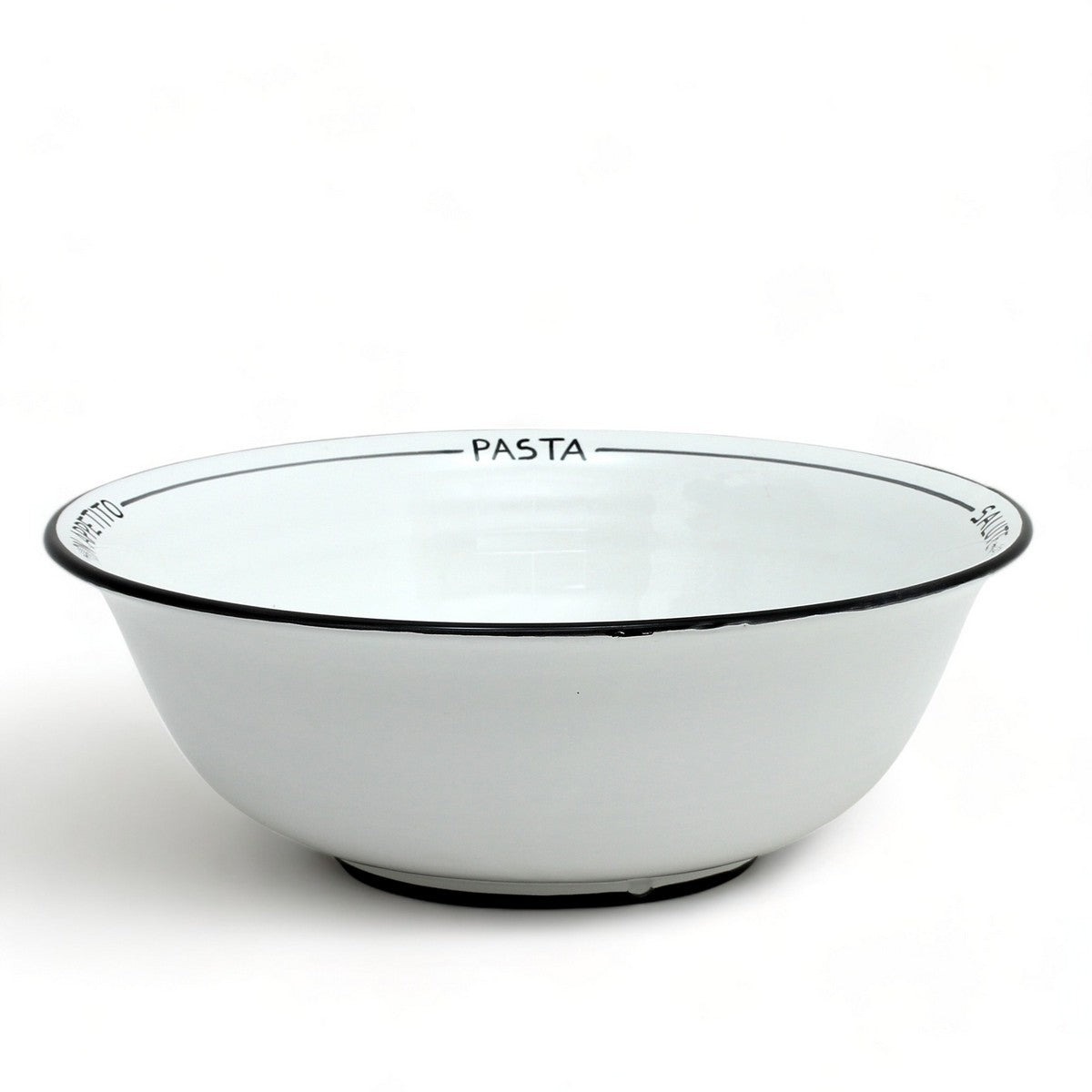 POSATA NERO: Large Pasta Bowl