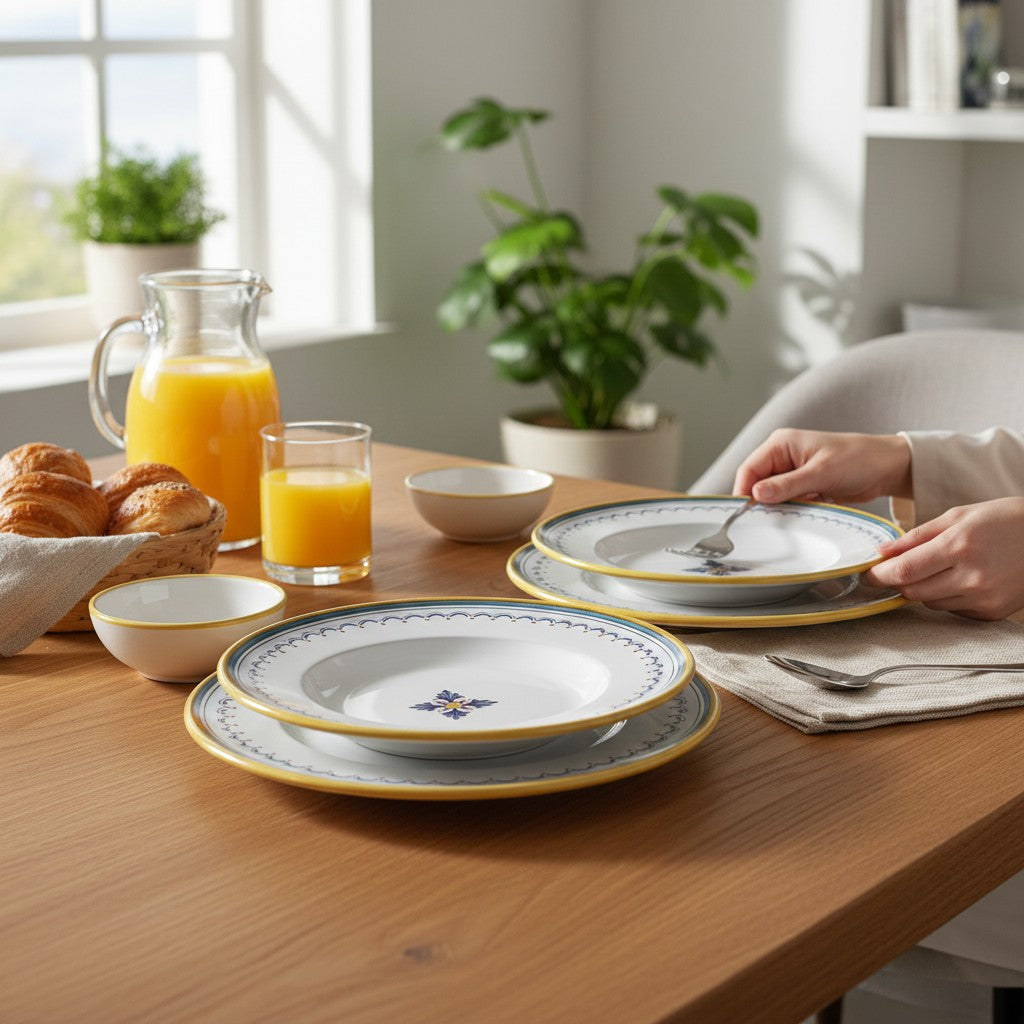 RICCO DERUTA SIMPLE: 3 Pieces Place Setting