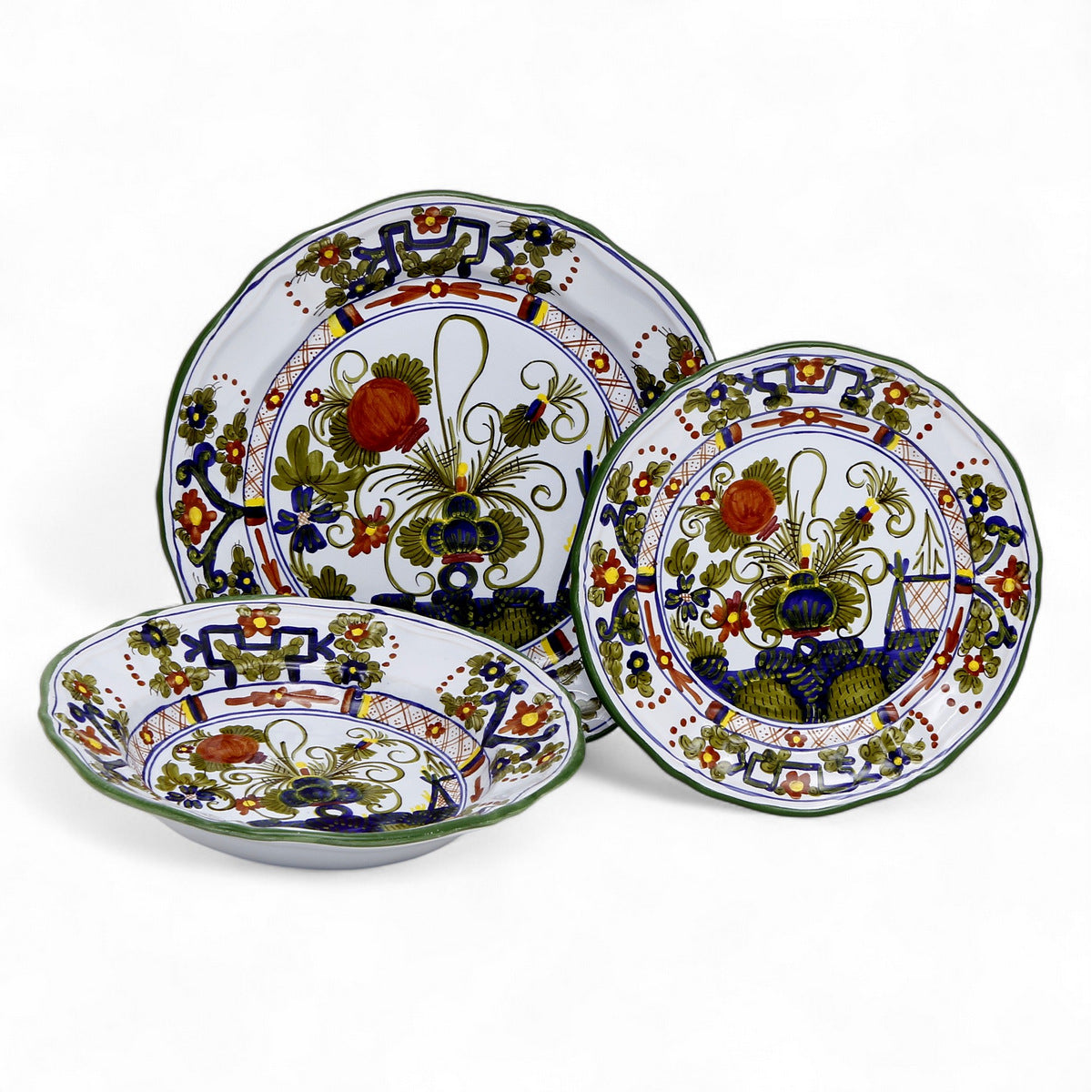 FAENZA-CARNATION: 3 Pieces Basic Place Setting