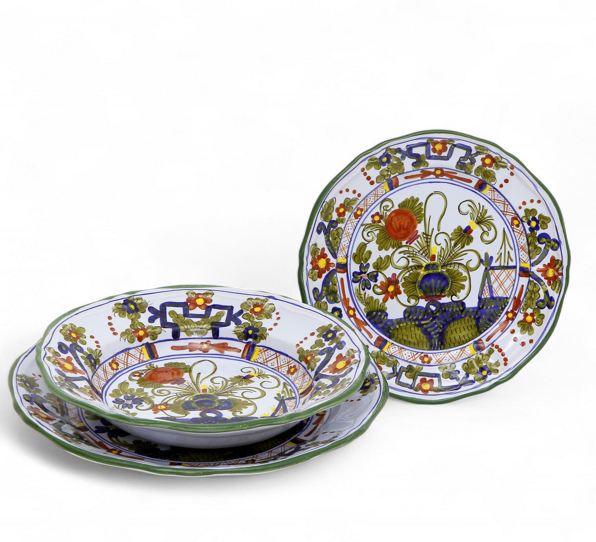 FAENZA-CARNATION: 3 Pieces Basic Place Setting