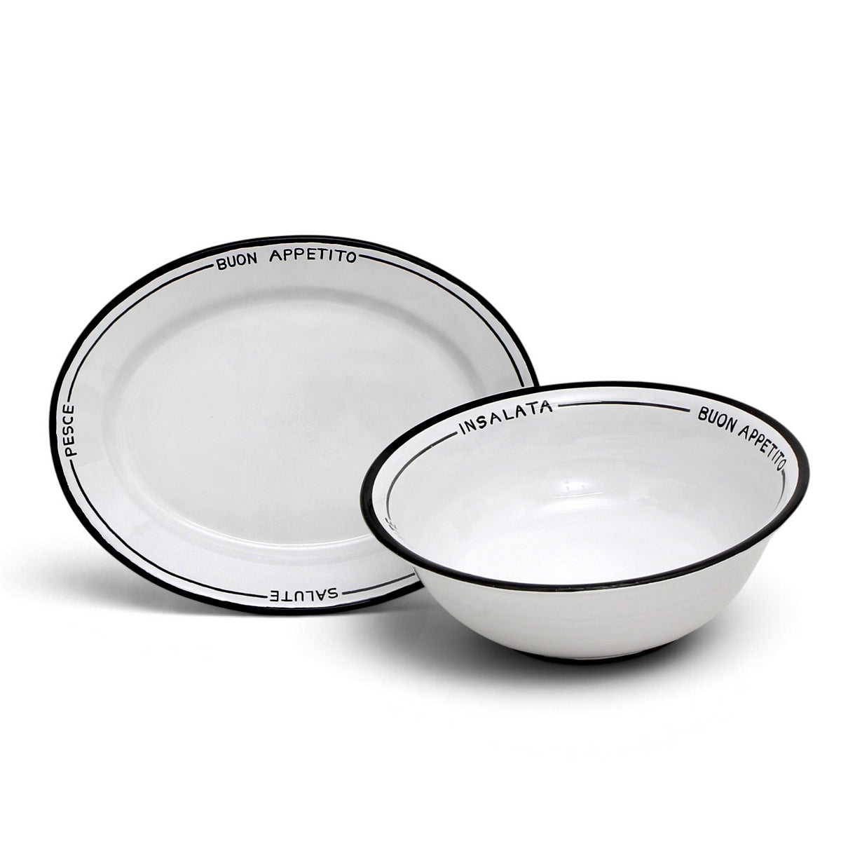 POSATA NERO: 2 Pieces Serving Pieces Set