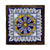 ANTICA DERUTA: Hand Painted Ceramic Deruta Wall Hung Tile 8" (PT/43)
