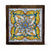 ANTICA DERUTA: Hand Painted Ceramic Deruta Wall Hung Tile 8" (PT/55)
