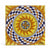 ANTICA DERUTA: Hand Painted Ceramic Deruta Wall Hung Tile 12" (PT/DR13)