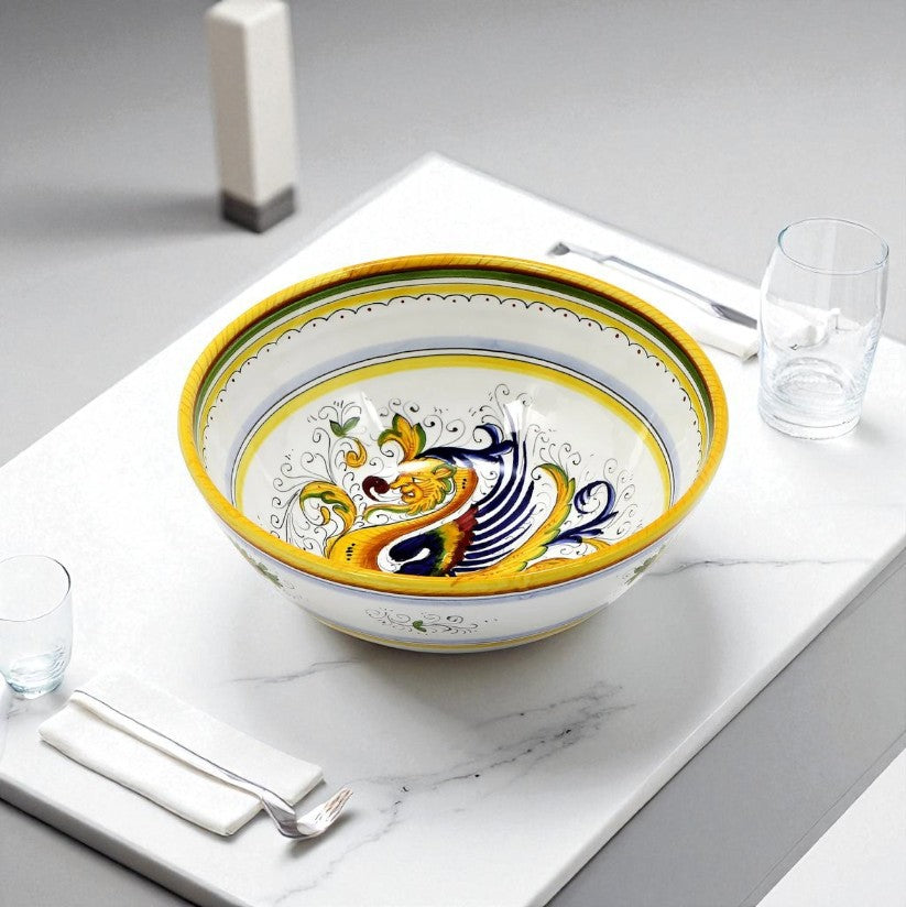 RAFFAELLESCO DELUXE: Salad Bowl (Medium) - Artistica.com