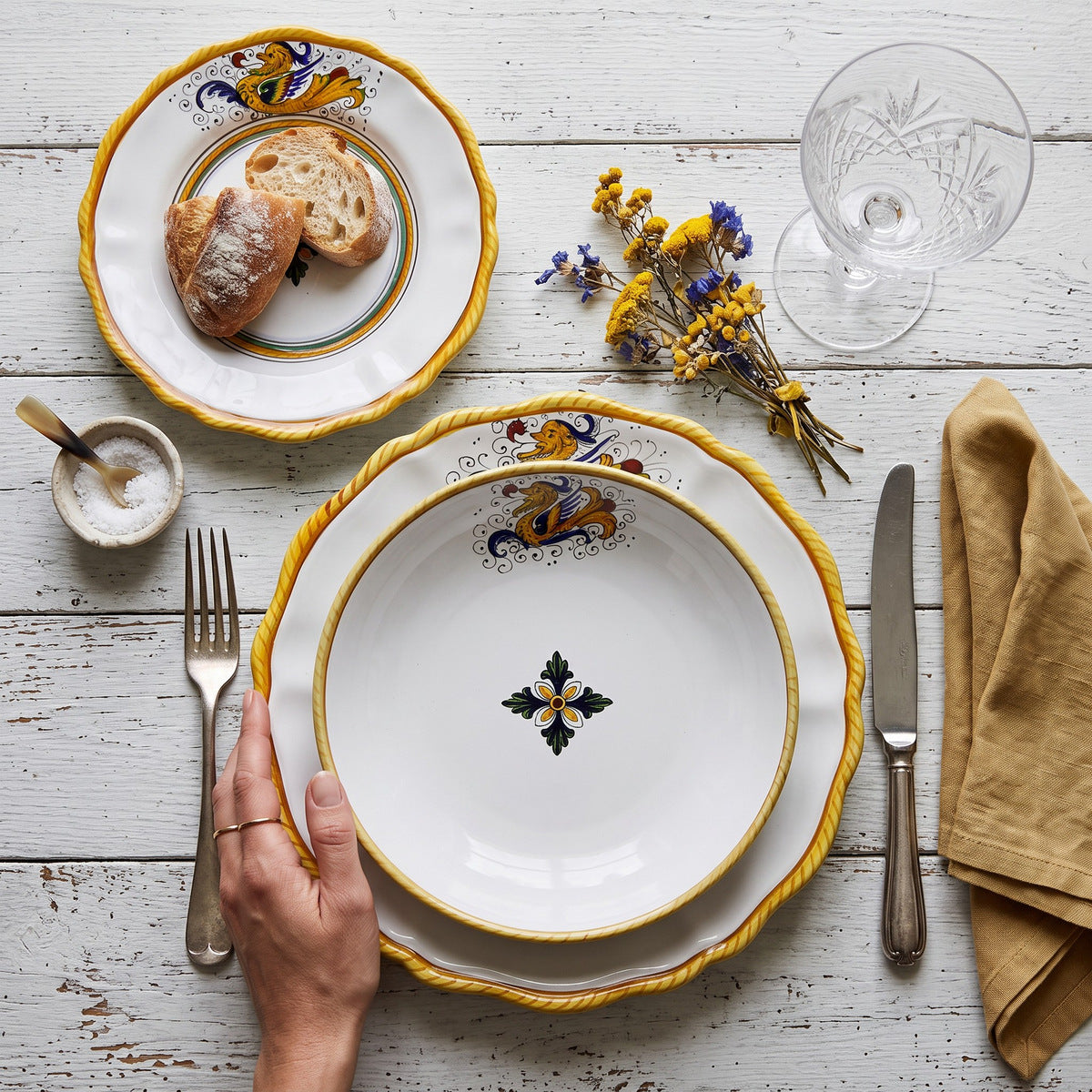 RAFFAELLESCO LITE: 3 Pieces Place Setting