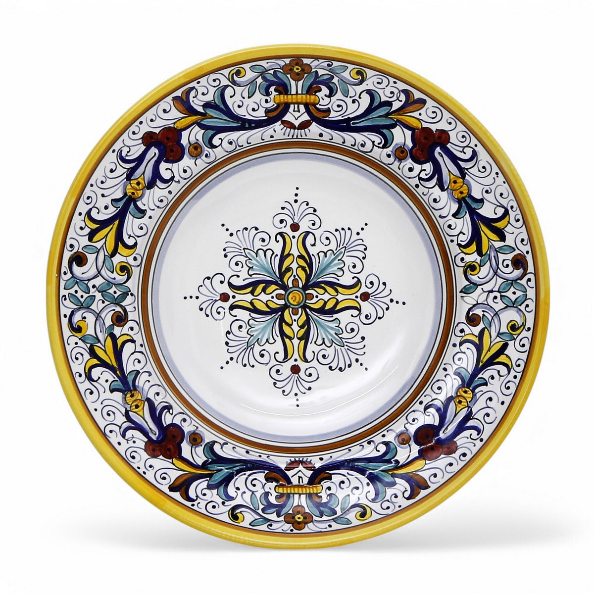 RICCO DERUTA DELUXE: Pasta/Soup Rimmed Bowl Plate