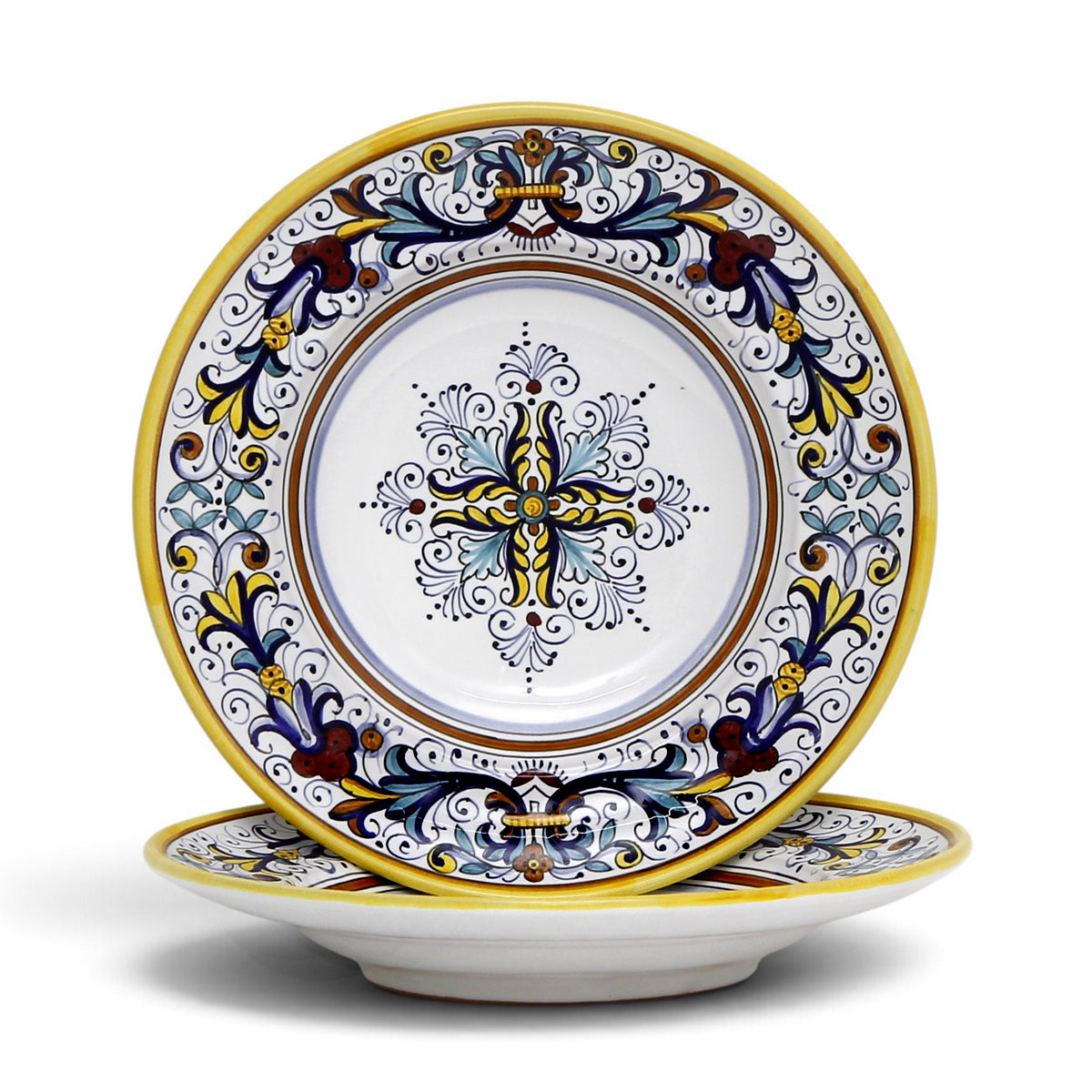 RICCO DERUTA DELUXE: Pasta/Soup Rimmed Bowl Plate
