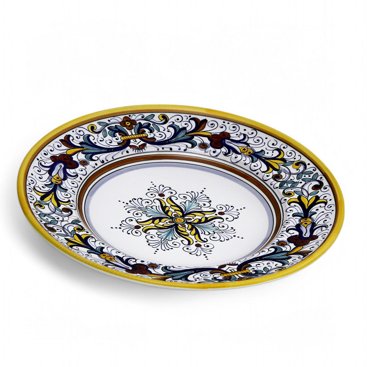 RICCO DERUTA DELUXE: Pasta/Soup Rimmed Bowl Plate