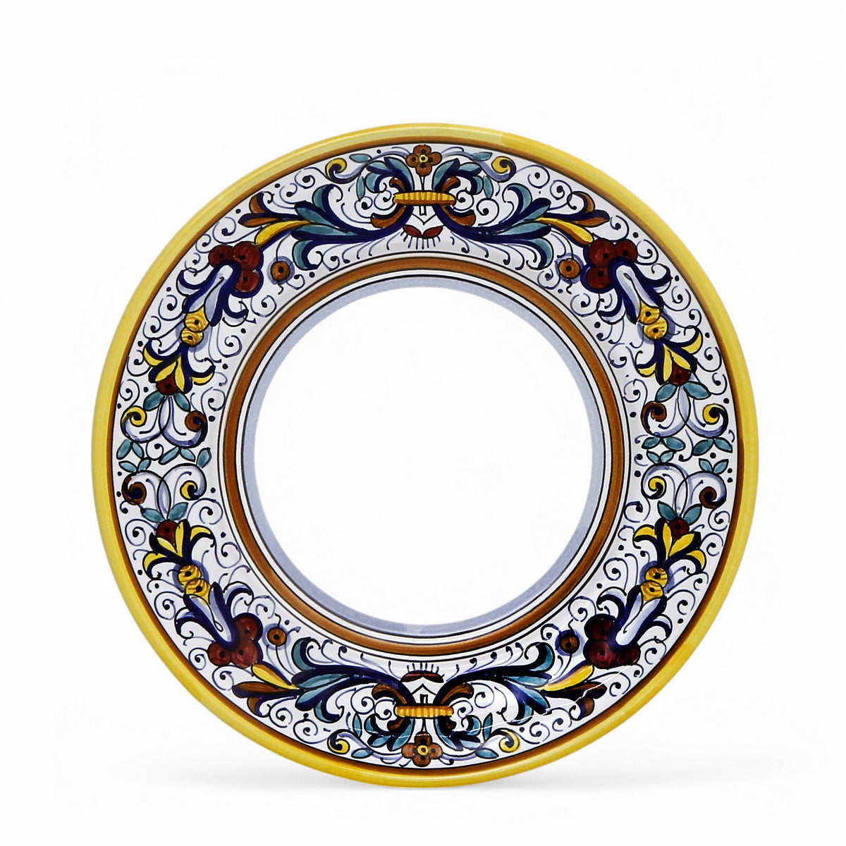 RICCO DERUTA DELUXE: Salad Plate - White Center