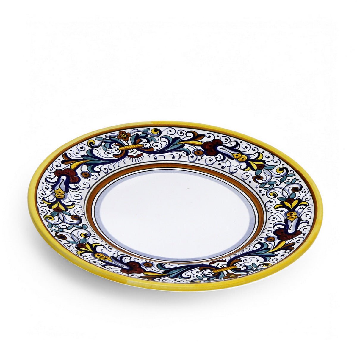 RICCO DERUTA DELUXE: Salad Plate - White Center [STK]