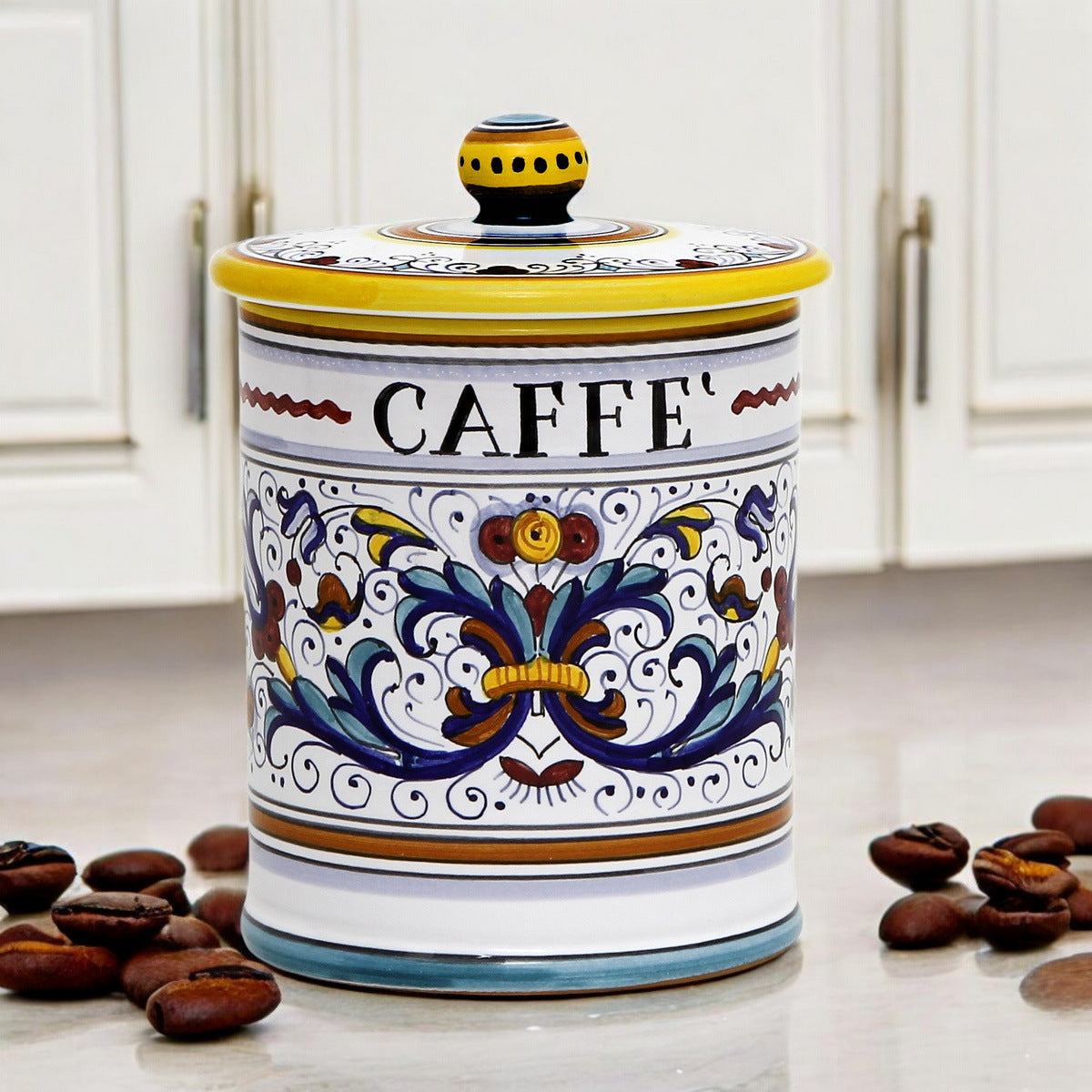 RICCO DERUTA: Caffe' (Coffee) Container Canister