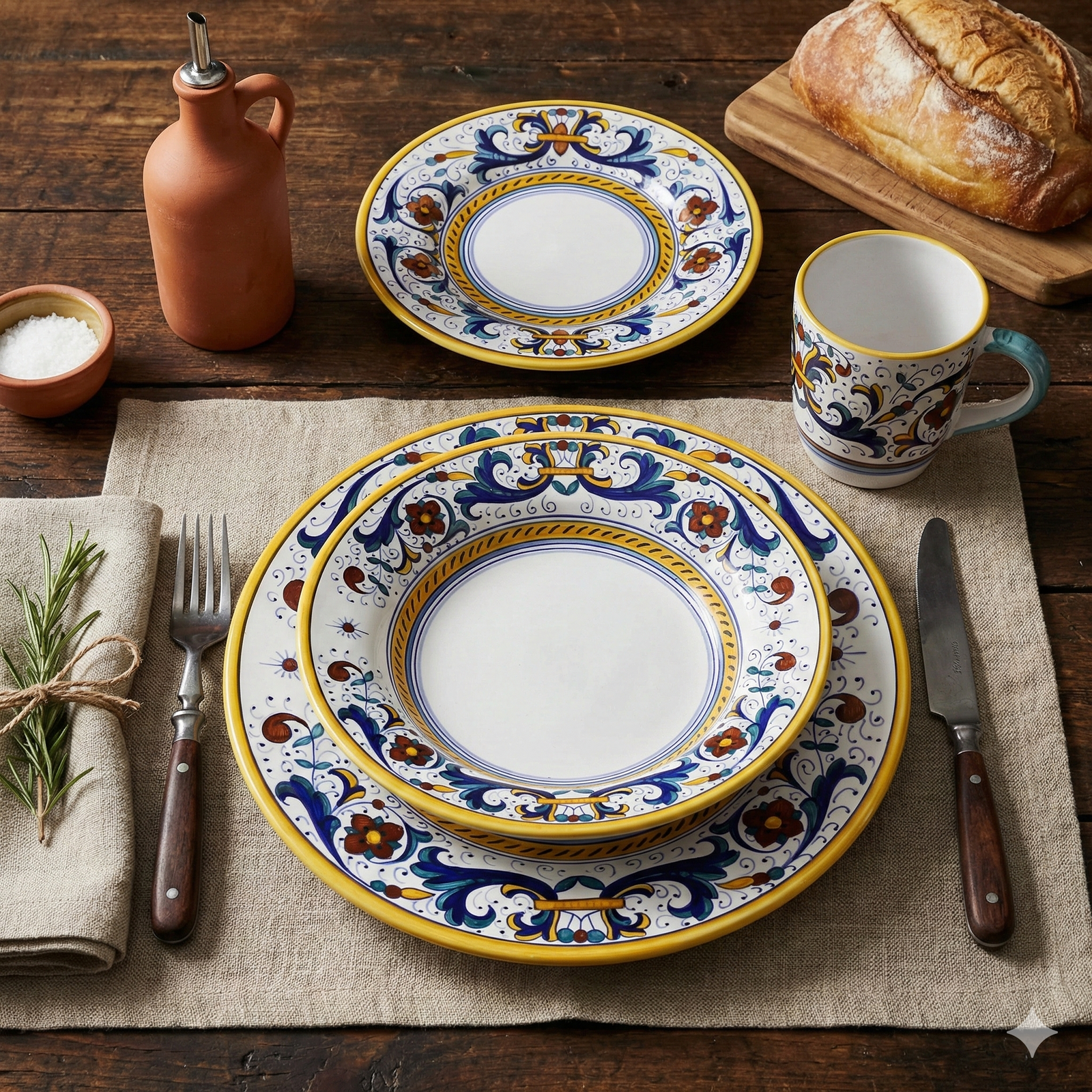 RICCO DERUTA CLASSICO: Dinner plate - Artistica.com