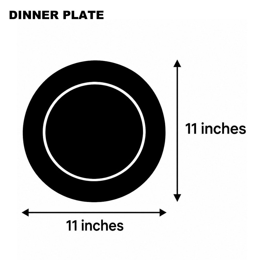 ORVIETO BLUE ROOSTER: Dinner Plate