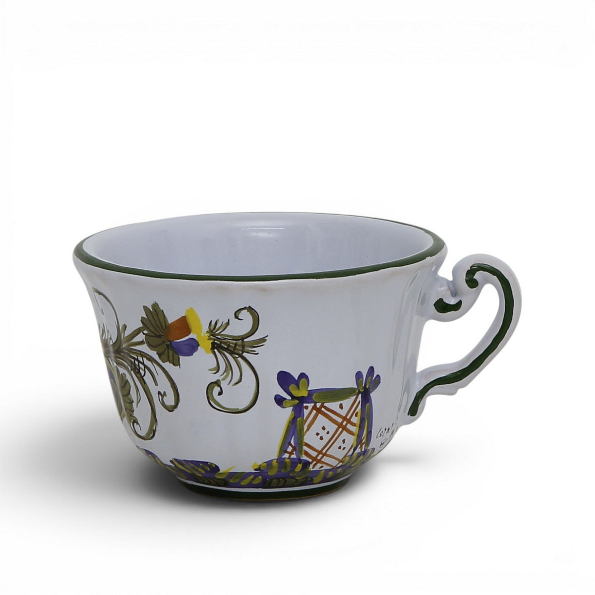 FAENZA-CARNATION: Coffee Tea Cup [R]