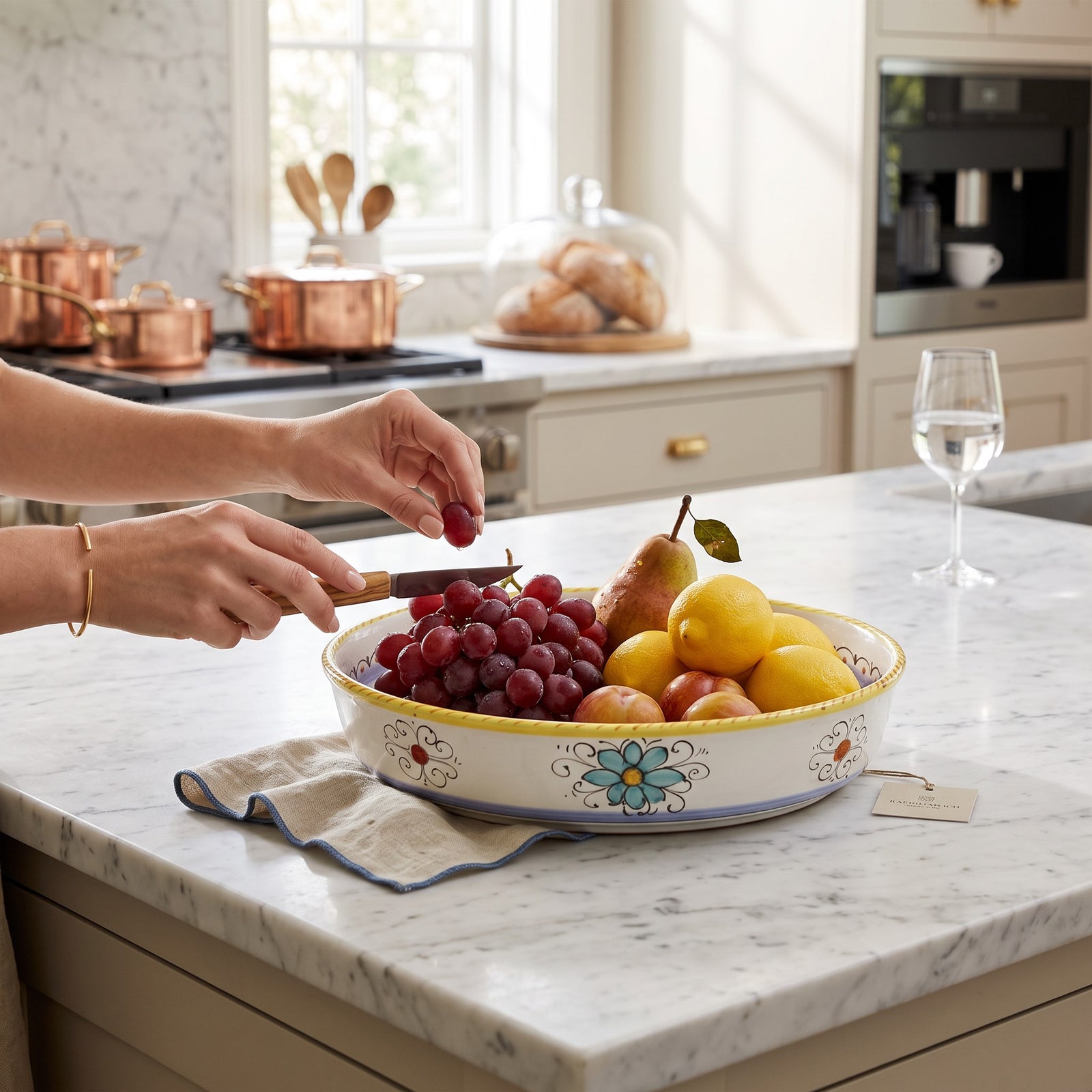 RAFFAELLESCO CLASSICO: Multi-Purpose Low Bowl  (12" DIAM) [R]