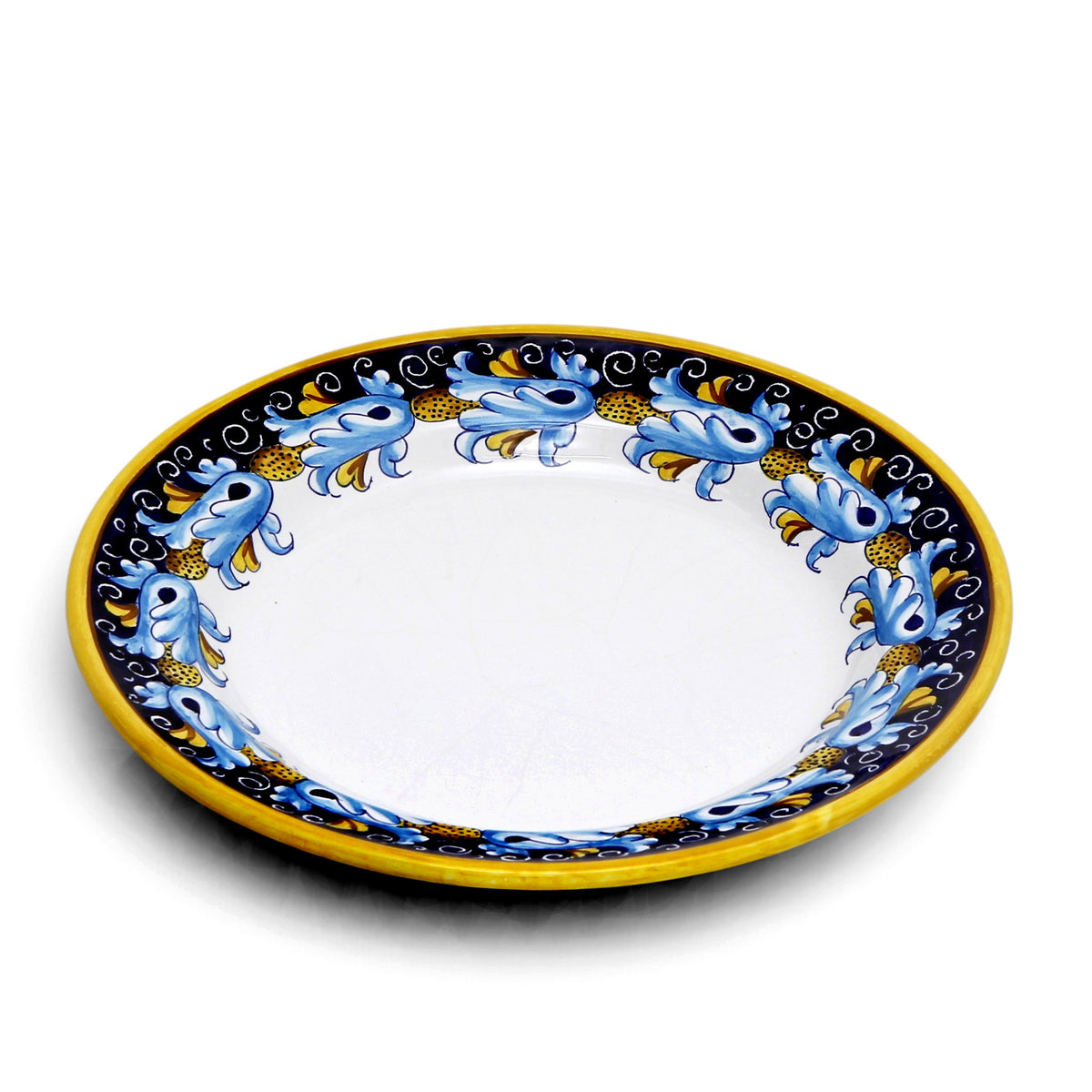 DERUTA COLLEZIONI: Round Charger Platter (15 Diam.) [R]
