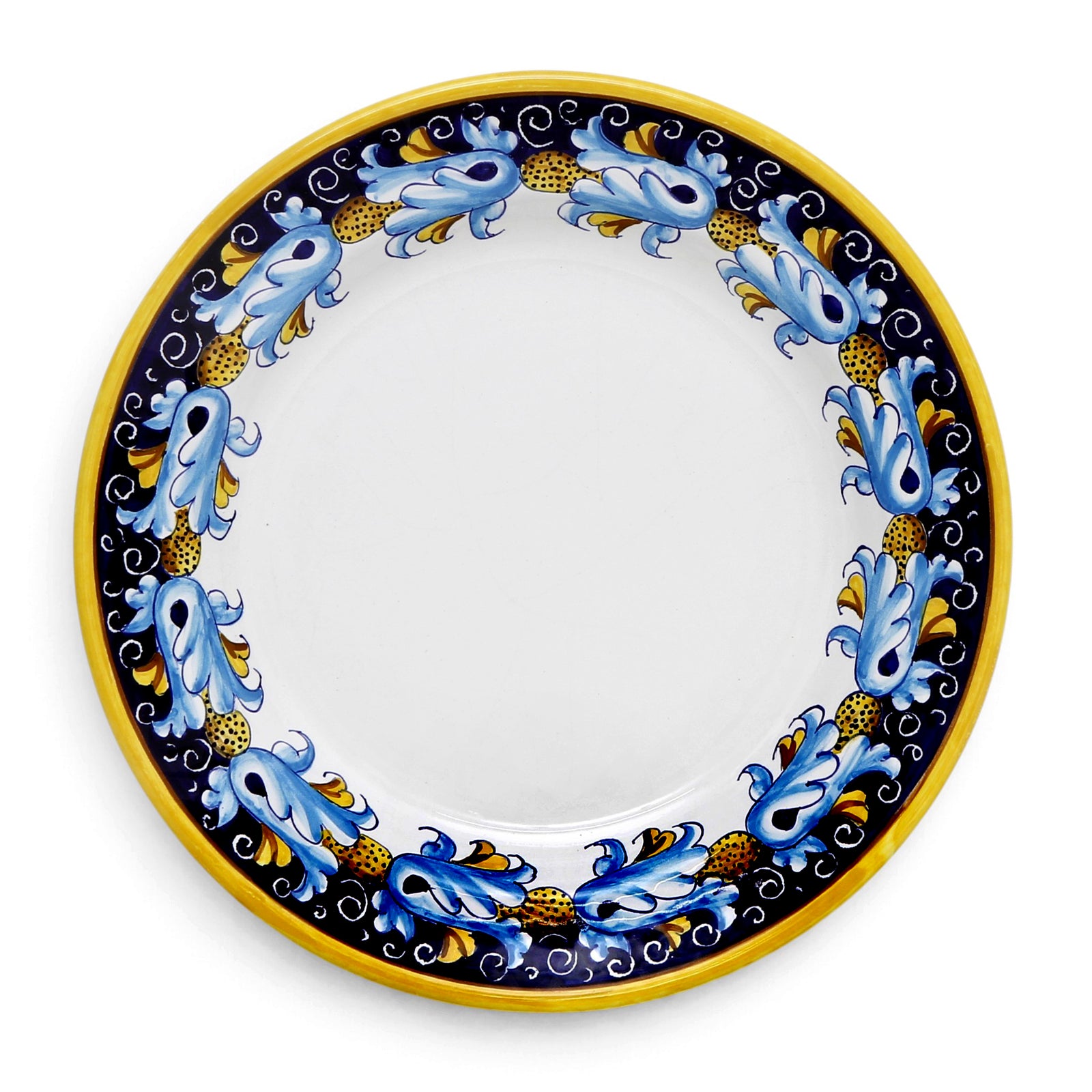 DERUTA COLLEZIONI: Round Charger Platter (15 Diam.) [R]